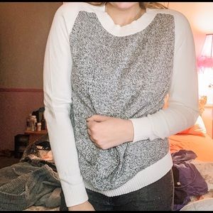 Speckled sweater